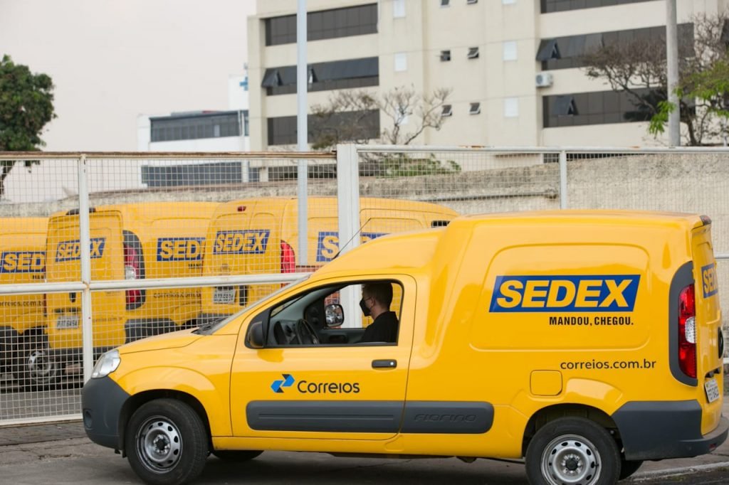 Carro Sedex, Correios