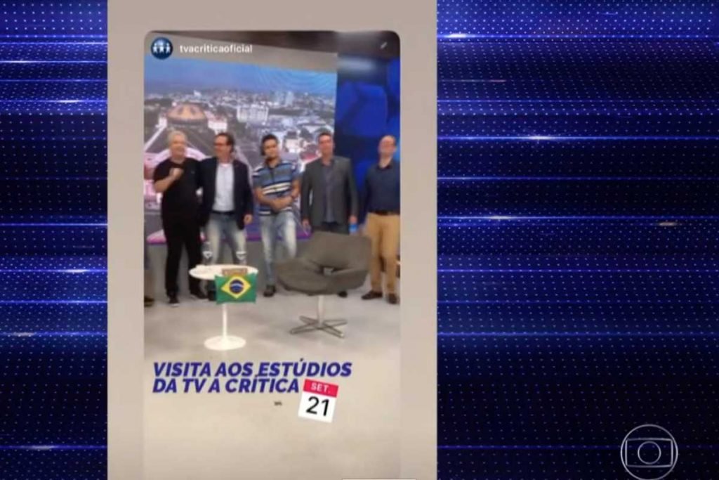 Sikêra Jr. e Flávio Bolsonaro