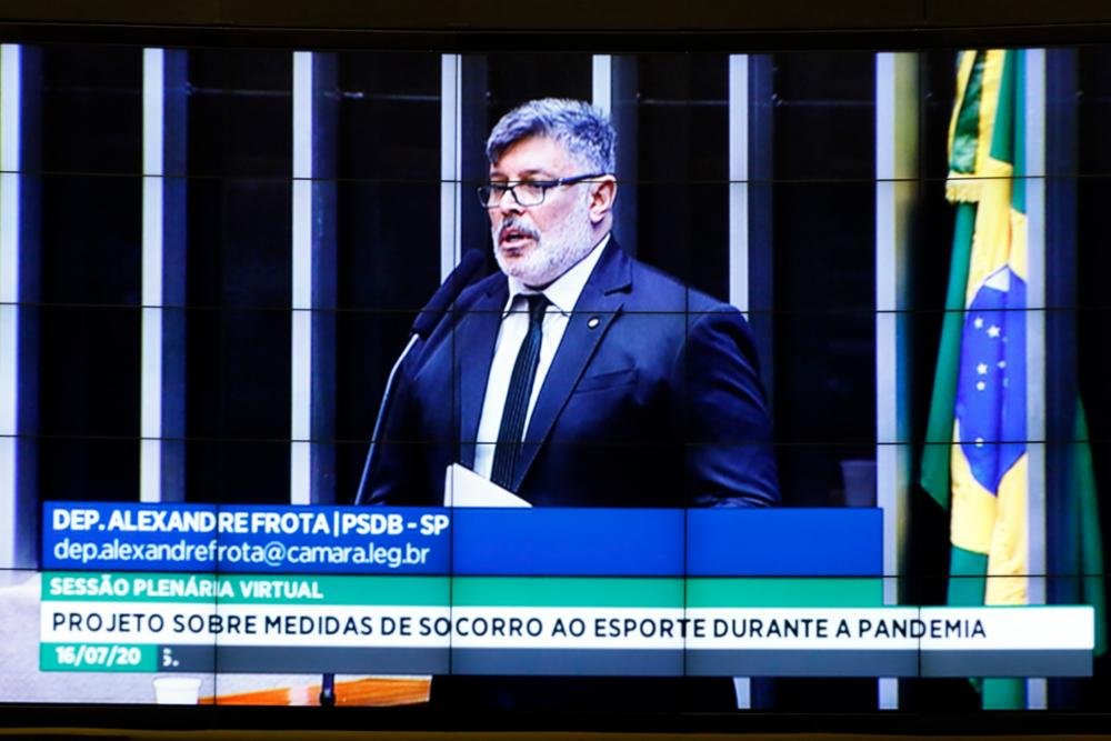 O deputado Alexandre Frota (PSDB-SP) é o relator do projeto na Câmara