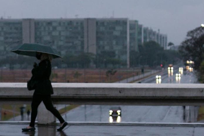 clima chuvoso df