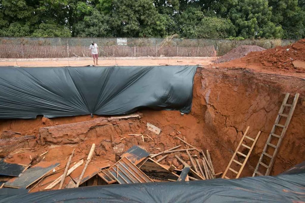 Chuvas deixam estragos em Vicente Pires