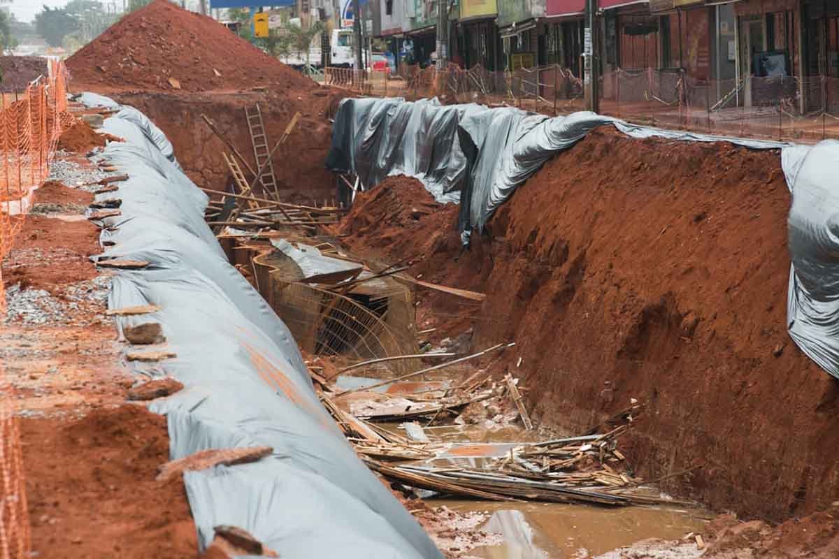 Chuvas deixam estragos em Vicente Pires