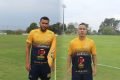 Mariano e Romário, novos contratados do Jacaré