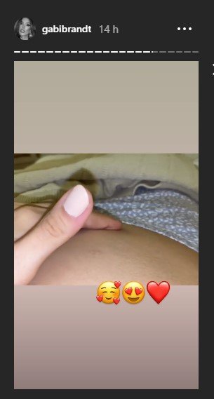 Barriga da Gabi Brandt
