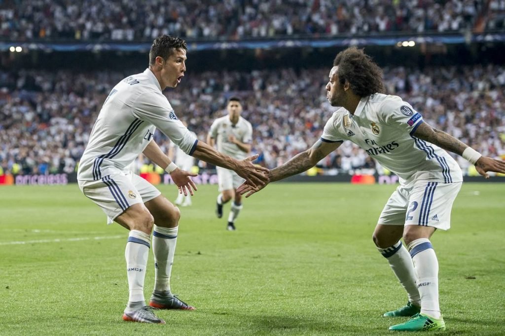Cristiano Ronaldo e Marcelo