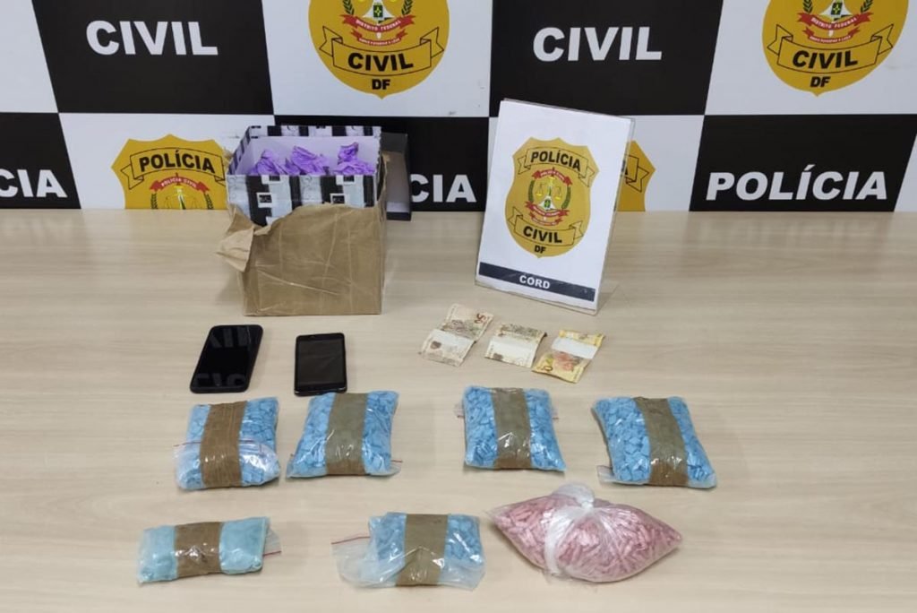 PCDF apreende 6 mil comprimidos de Ecstasy