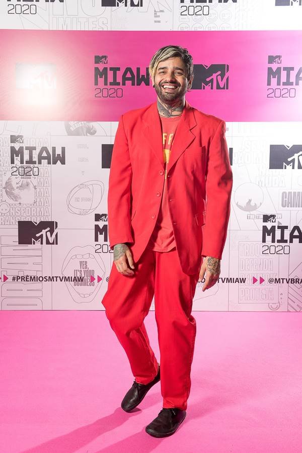Pink carpet do MTV Miaw 2020