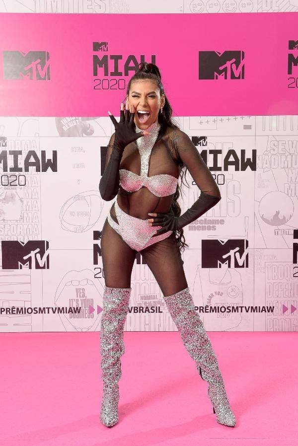 Pink carpet do MTV Miaw 2020