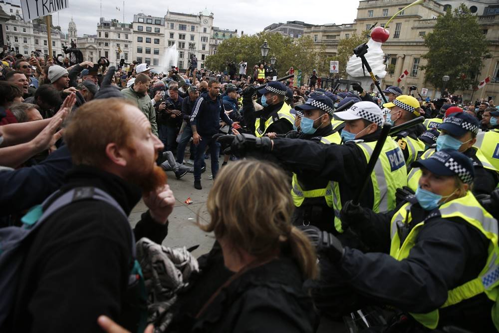 Protesto na Trafalgar Square