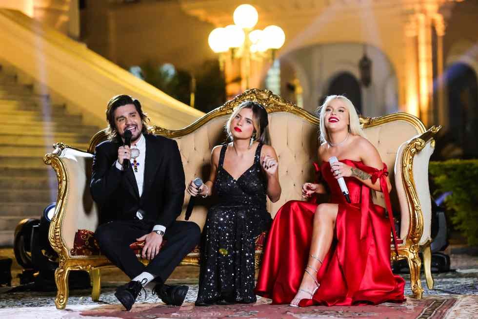 Luisa SOnza Luan Santana Giulia Be