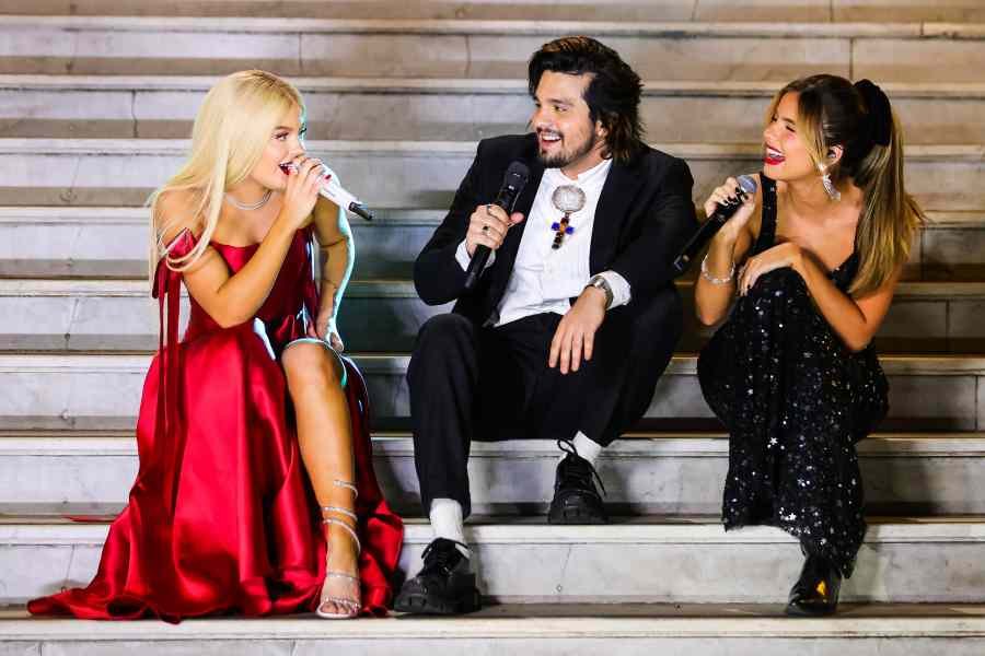 Luisa SOnza Luan Santana Giulia Be