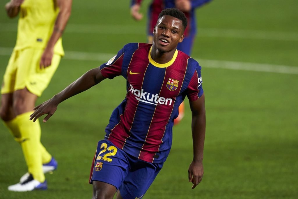 Ansu Fati Barcelona