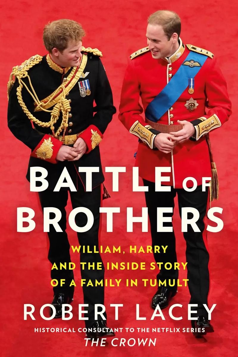 Livro príncipe Harry e príncipe William