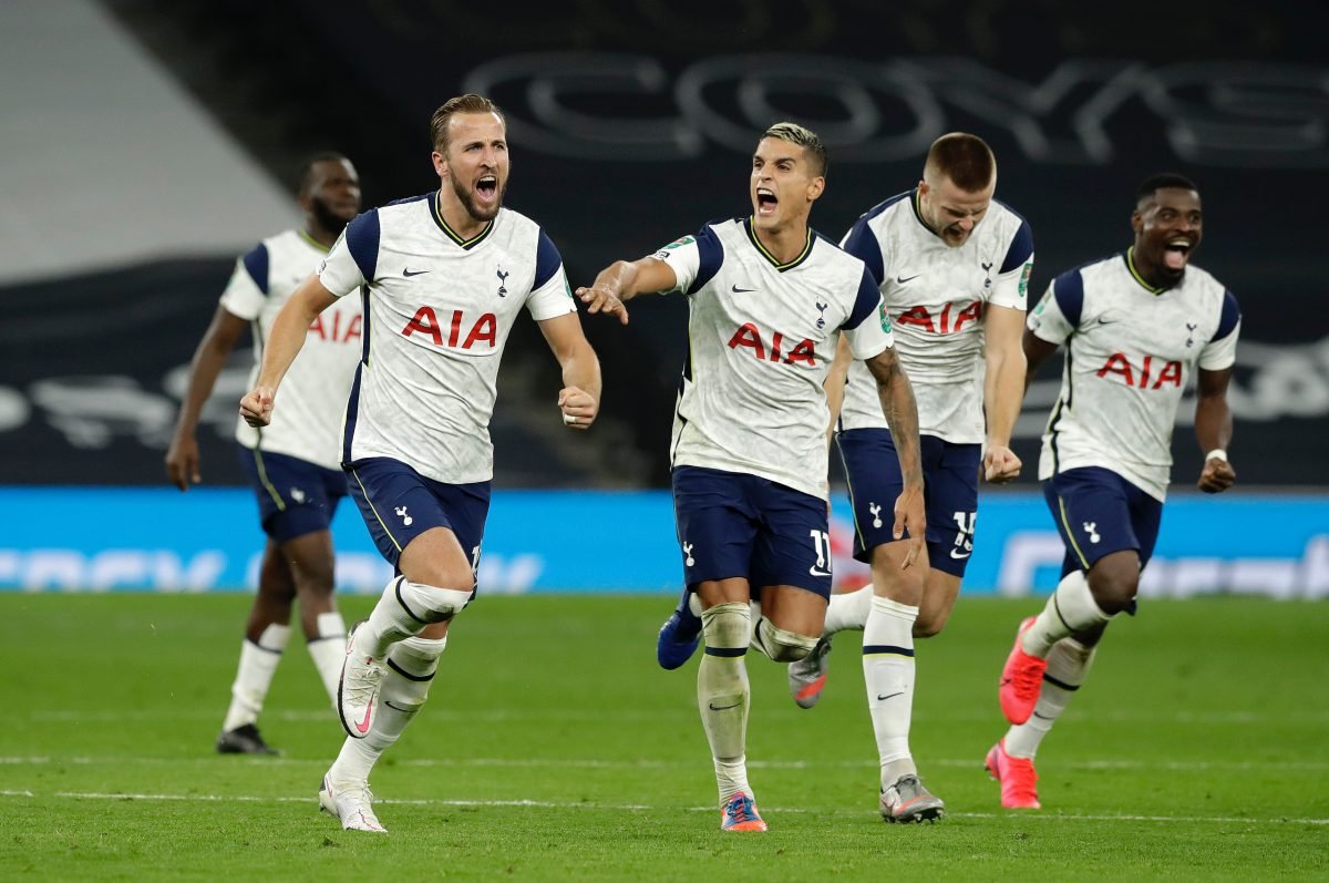 Titular, Lucas marca pela primeira vez em empate do Tottenham, futebol  inglês