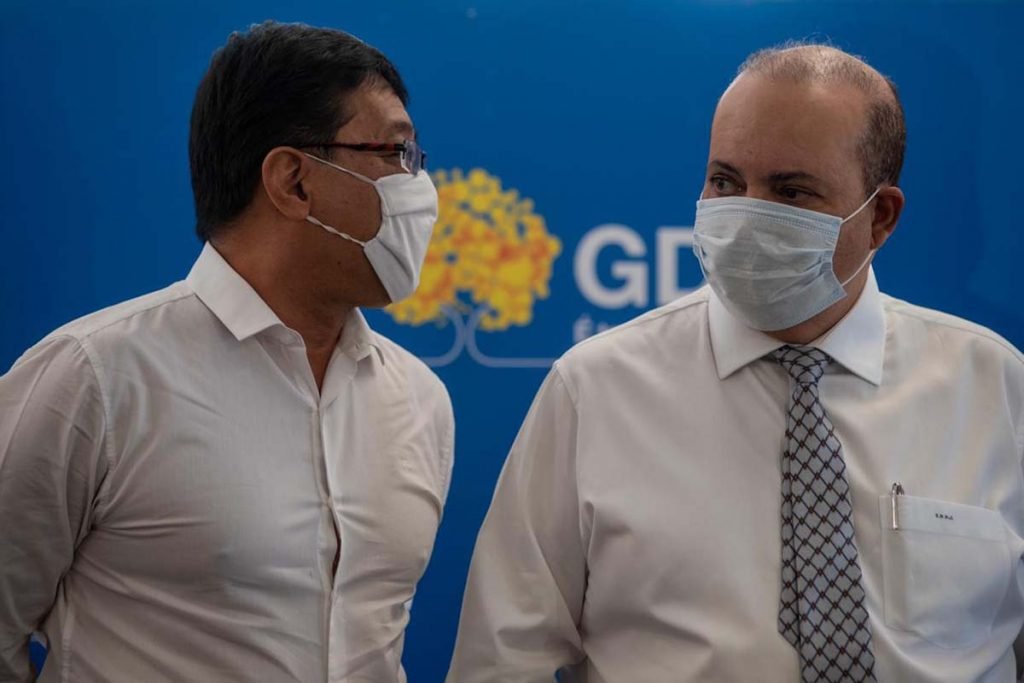 O governador Ibaneis Rocha entrega nessa quarta-feira (30:9), o Centro de Radioterapia do Hospital Regional de Taguatinga (HRT)