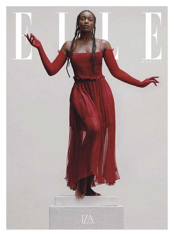 Gilberto Gil e Iza estão entre as capas do retorno impresso da Elle Brasil