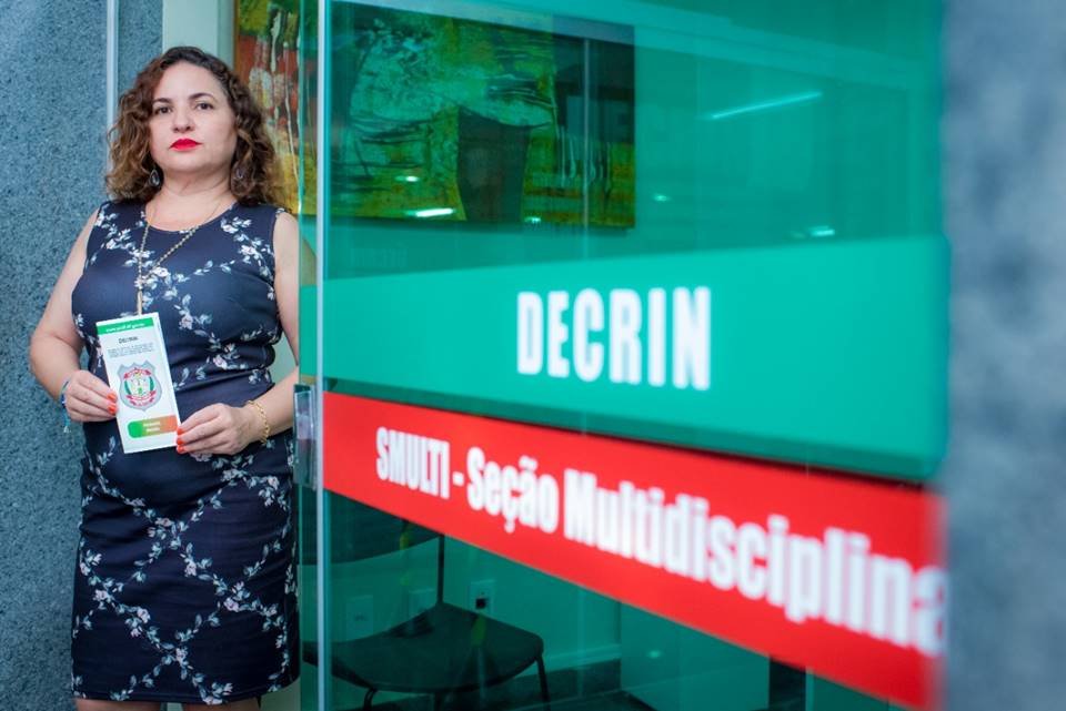 Delegada chefe da Decrin, Ângela Maria Santos