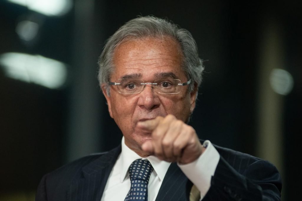 Ministro Guedes coletiva economia