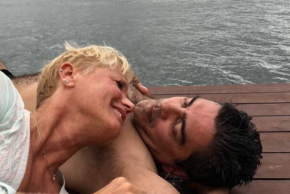 Xuxa e Junno Andrade