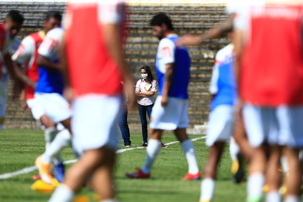 Brasiliense que enfrenta o Atlético BA pela quarta rodada da série D do Campeonato brasileiro de 2020