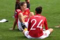 Tobin Heath e Christen Press Manchester United