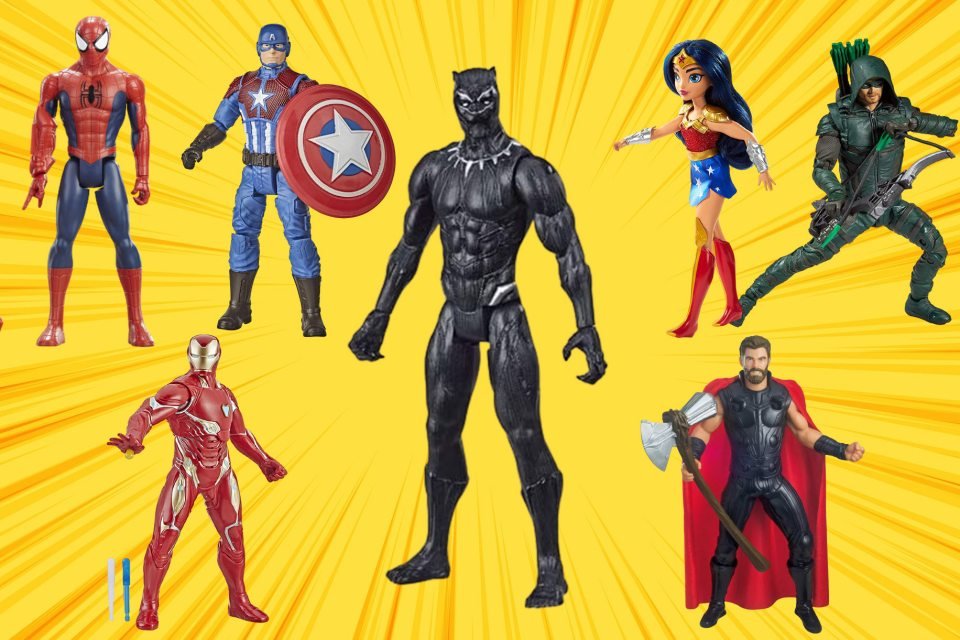 Bonecos de super-heróis para fazer a alegria no Dia das Crianças ...