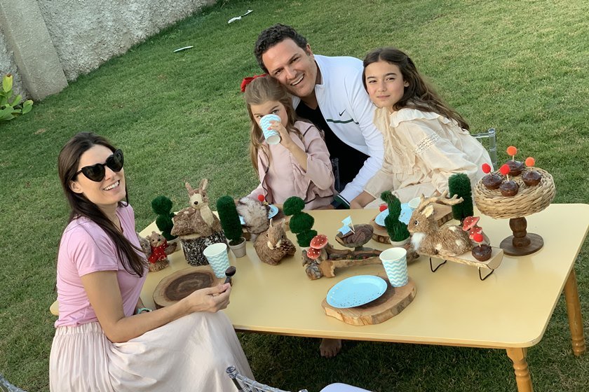Patrícia, Ana Beatriz, Bruno e Maria Eduarda Bontempo