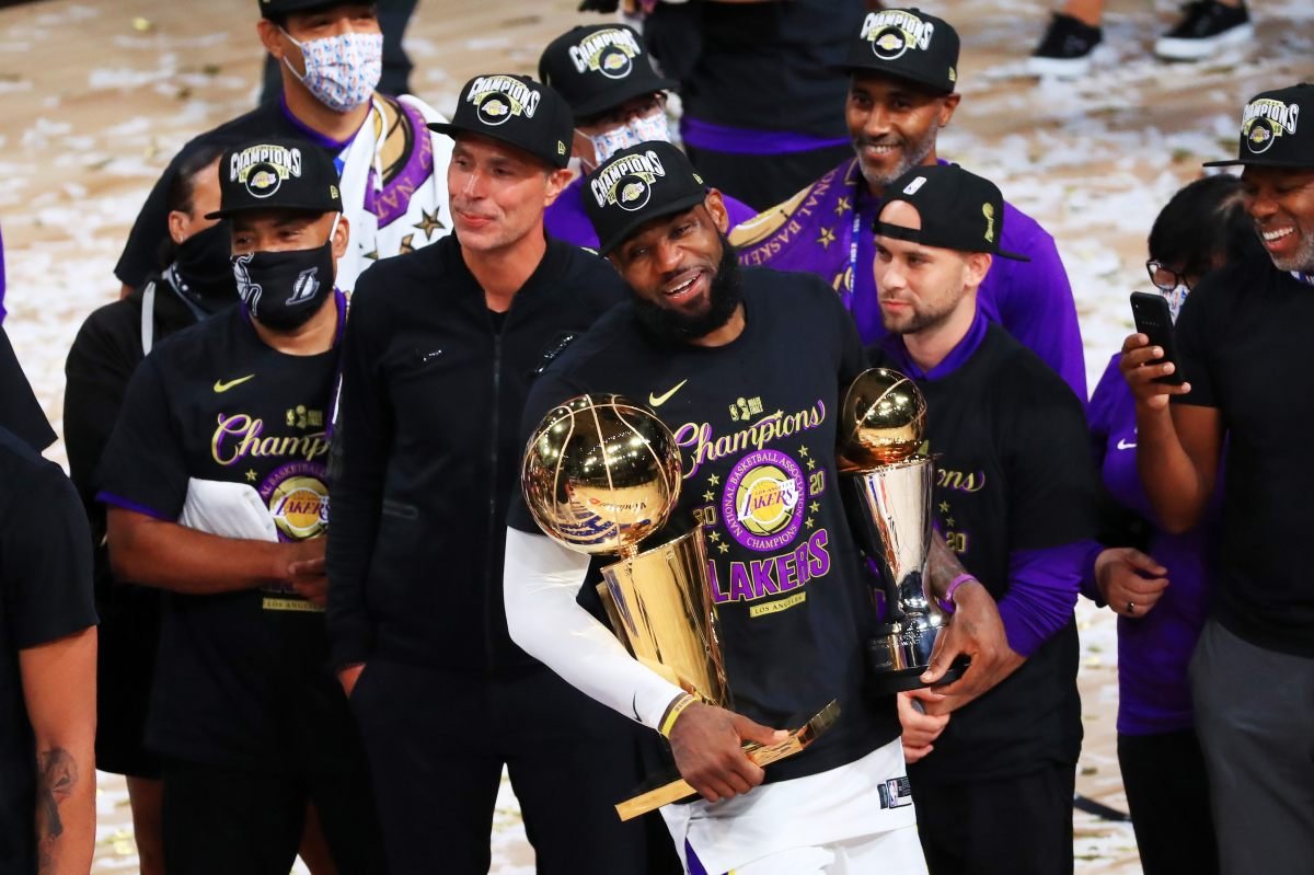 Los Angeles Lakers campeão da temporada 2019/20 da NBA - 11/10