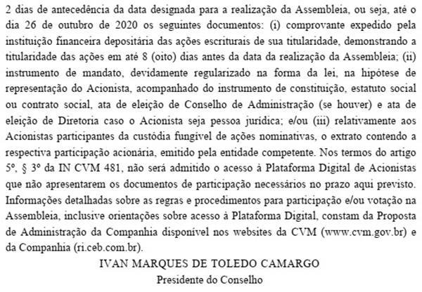 Edital de convocação foi publicado na edição desta terça-feira (13/10) do Diário Oficial do DF