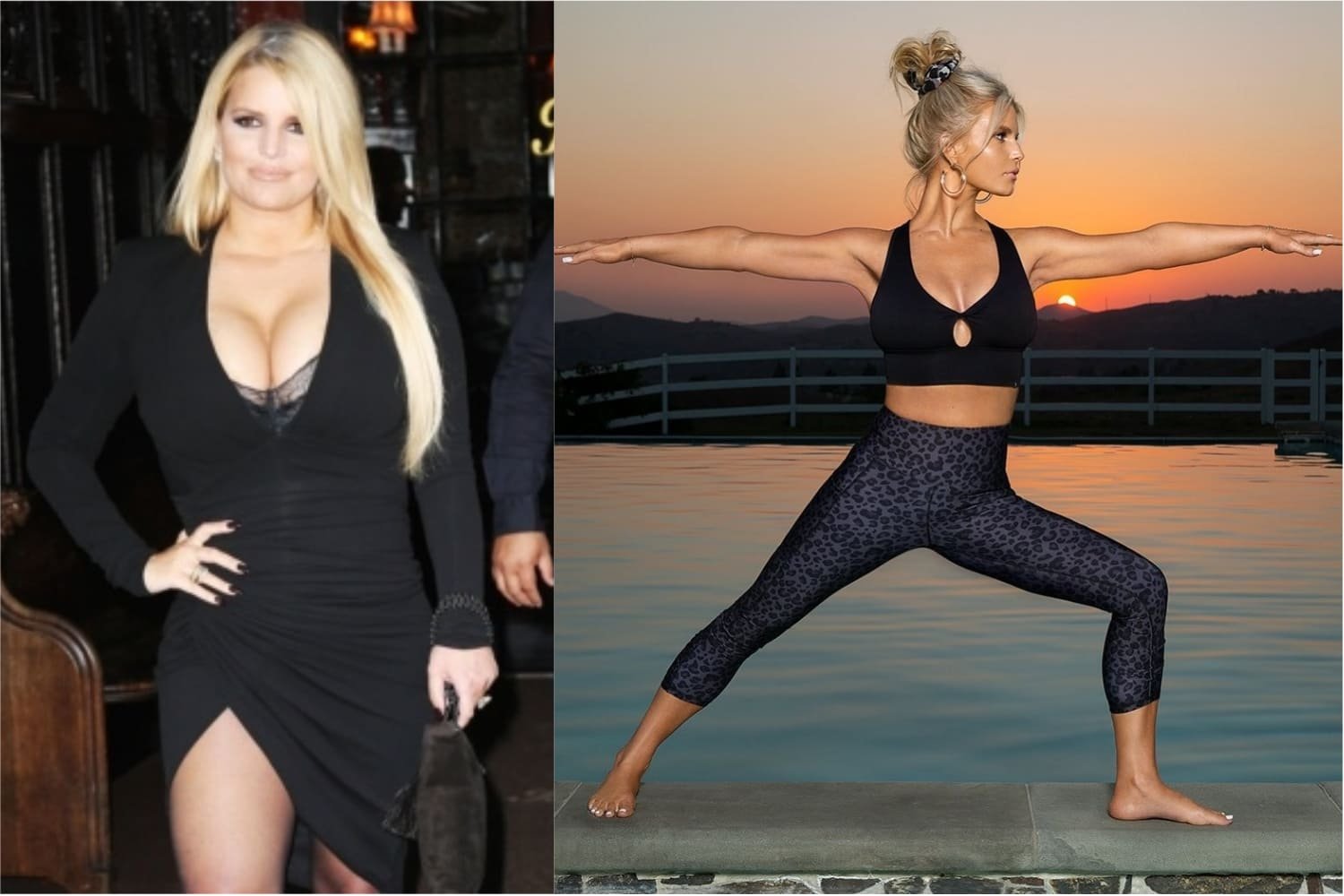 Antes e depois: confira o novo corpo de Jessica Simpson