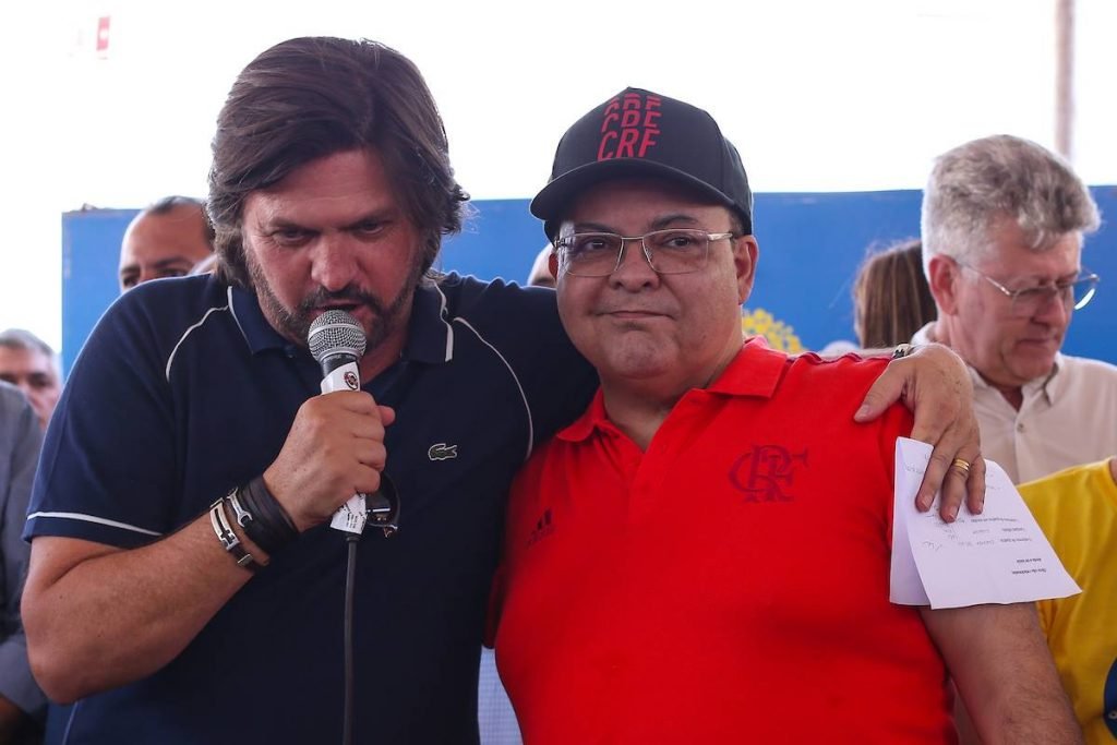 Cláudio Abrantes e Ibaneis Rocha