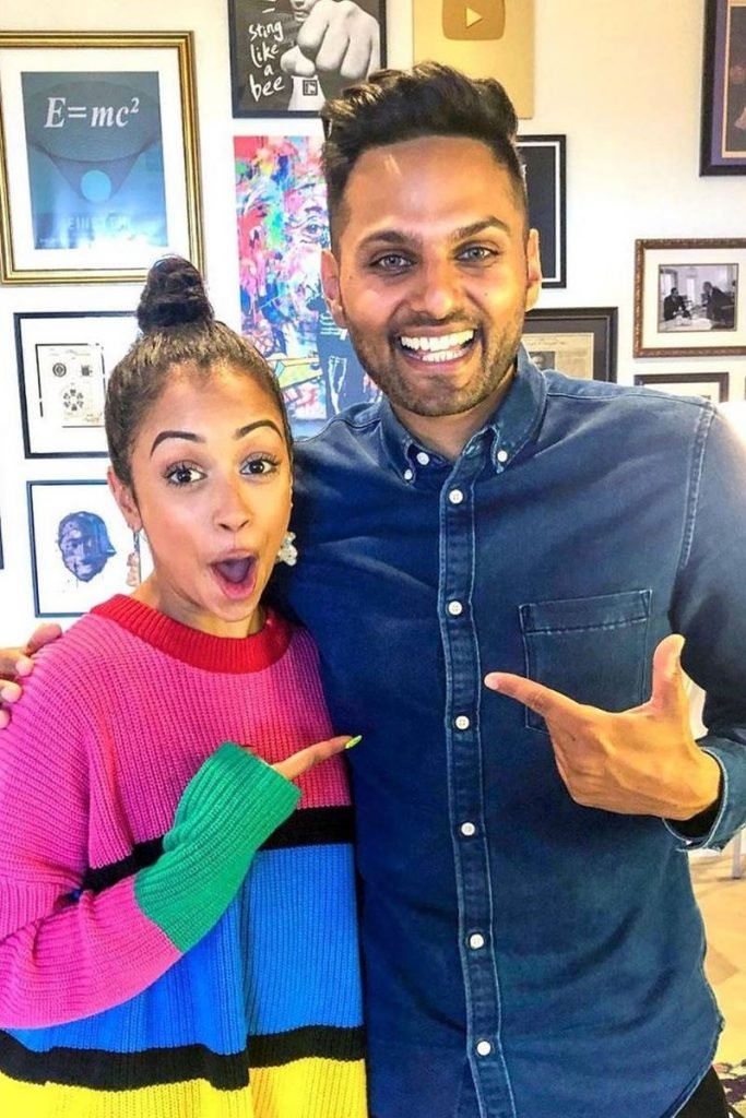 Liza Koshy e Jay Shetty