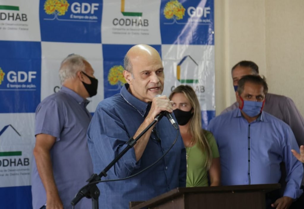 Vice-governador Paco Brito em Samambaia