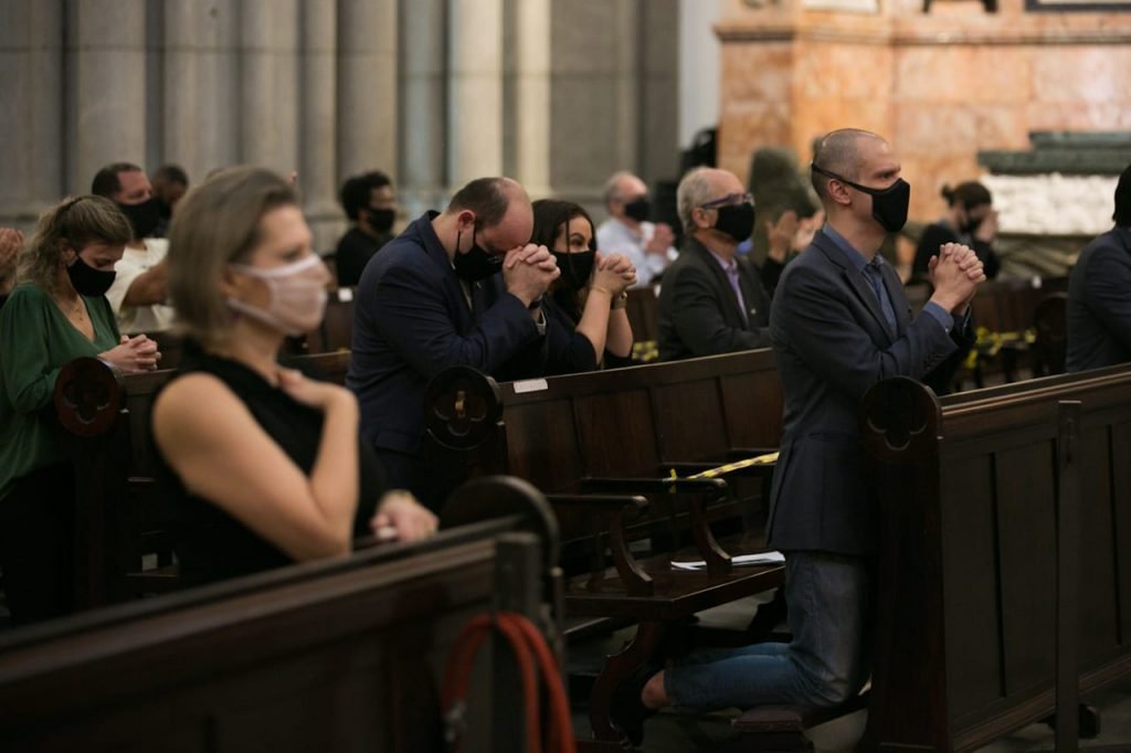 missa em homenagem ao dia do professor, na Catedral da Sé agenda bruno covas eleicoes sao paulo 2020 1