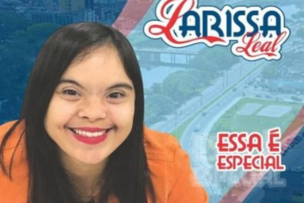 Larissa Leal, única candidata com Down da Bahia