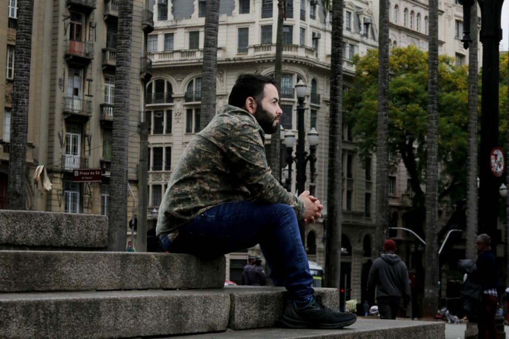 refugiado sírio Abdulbaset Jarour trouxe a mãe e a irmã para o brasil sao paulo9
