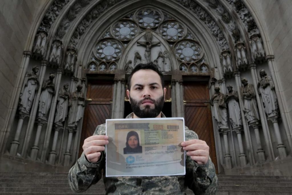 refugiado sírio Abdulbaset Jarour trouxe a mãe e a irmã para o brasil sao paulo9