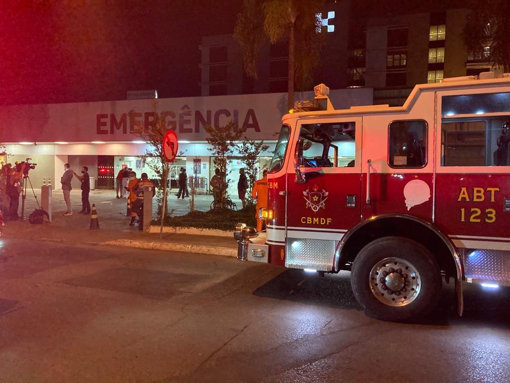 Hospital Santa Lúcia da Asa Norte é evacuado após princípio de incêndio