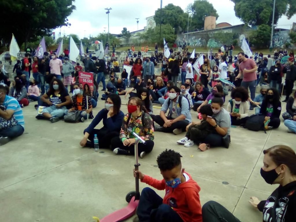Evento na Cohab com o candidato a prefeito de São Paulo, Guilherme Boulos