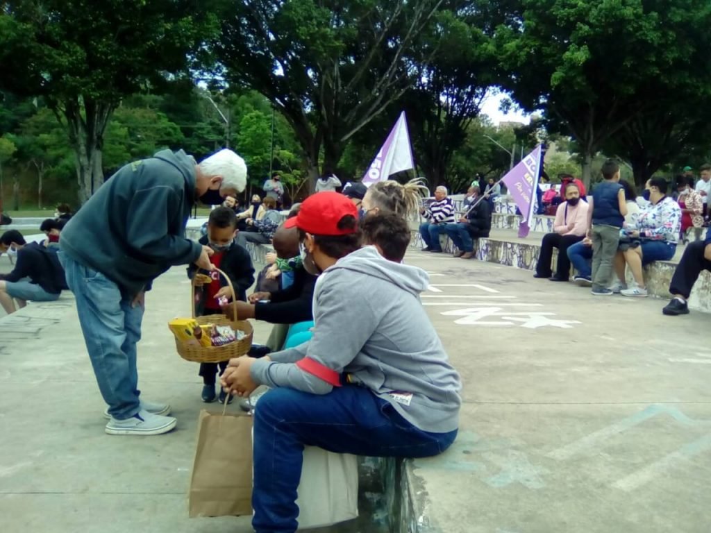 Evento na Cohab com o candidato a prefeito de São Paulo, Guilherme Boulos