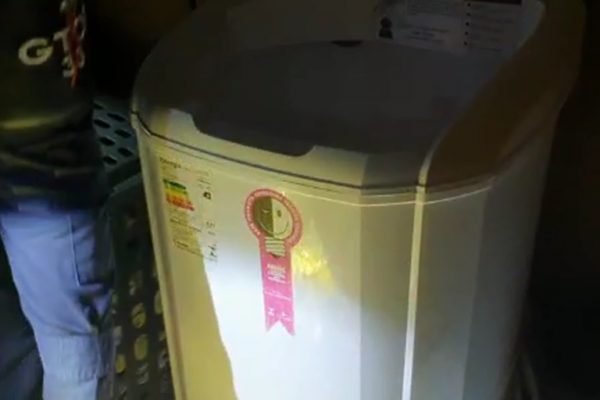 máquina de lavar