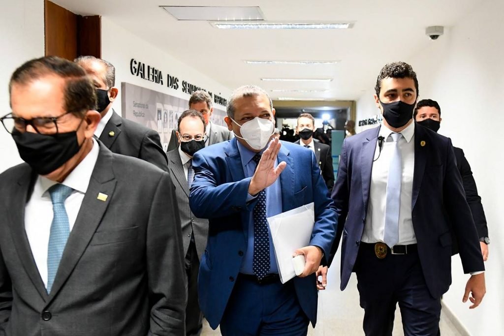 Chegada do indicado para exercer o cargo de ministro do Supremo Tribunal Federal (STF), Kassio Nunes Marques