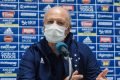 Felipão em entrevista coletiva do Cruzeiro