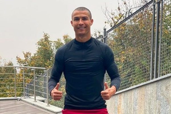 Cristiano Ronaldo careca