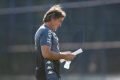 Ricardo Sá Pinto em treino do Vasco