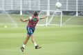 Rodrigo Caio em treino do Flamengo