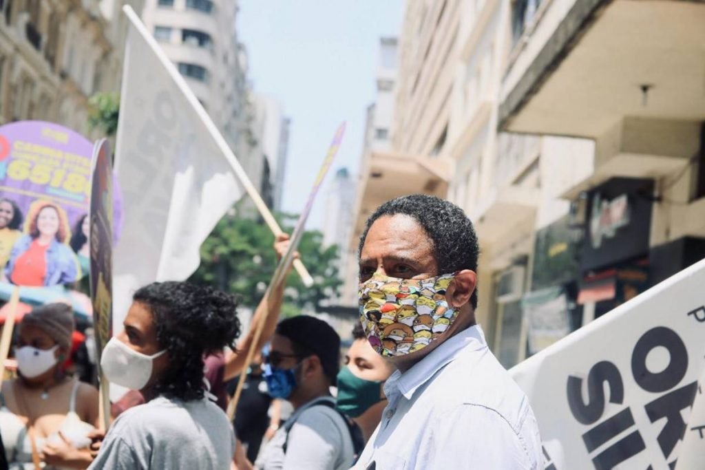 Candidato à Prefeitura de São Paulo Orlando Silva (PCdoB)