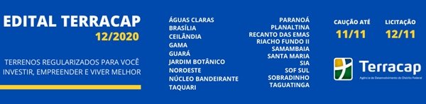 Banner Terracap