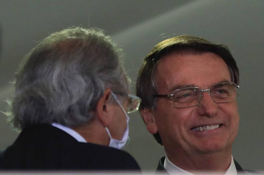 Paulo Guedes e Jair Bolsonaro