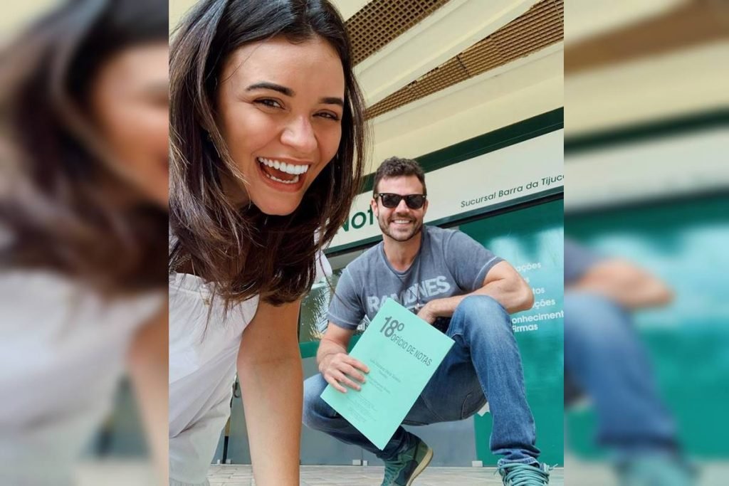 Talita Younan e João Gomez